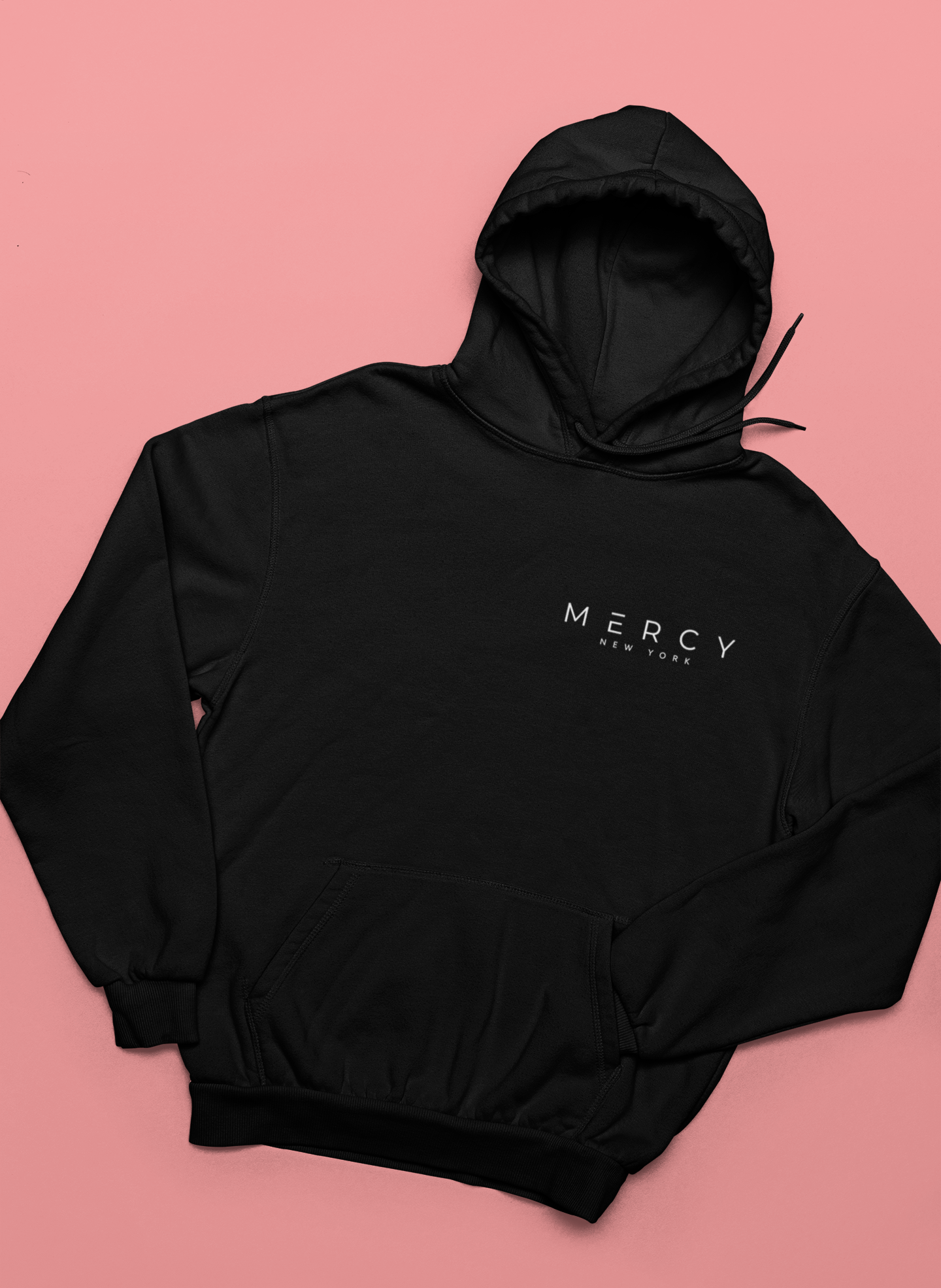 Black Mercy Unisex Eco Hoodie